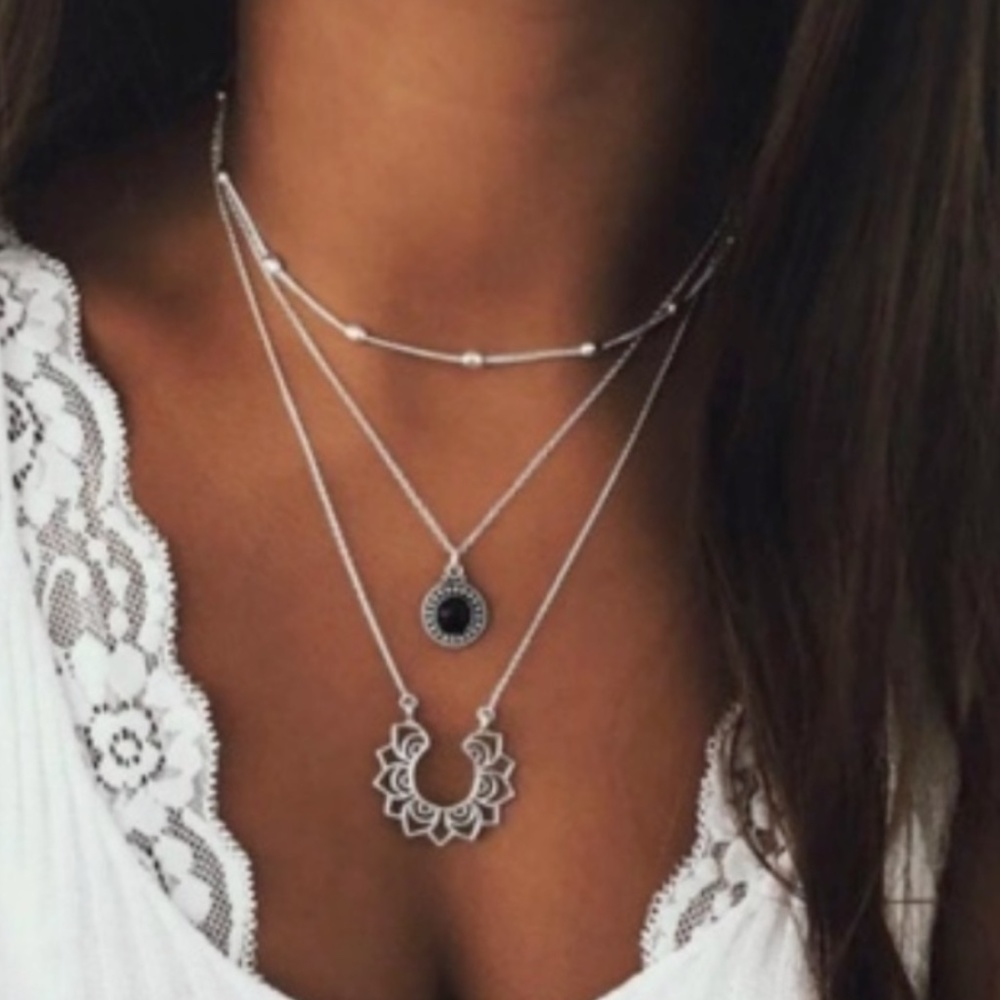 Three Layered Necklace